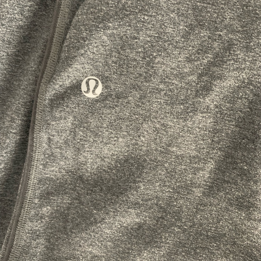 Gray Lululemon wide leg pants